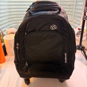 Samsonite Black Wheeled Backpack